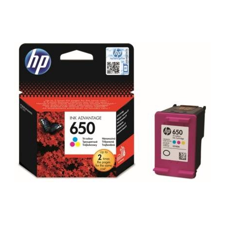 INK CARTRIDGE COLOR NO.650/CZ102AE HP - 1