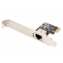 DIGITUS - Network adapter - PCIe low profile - Gigabit Ethernet x 1