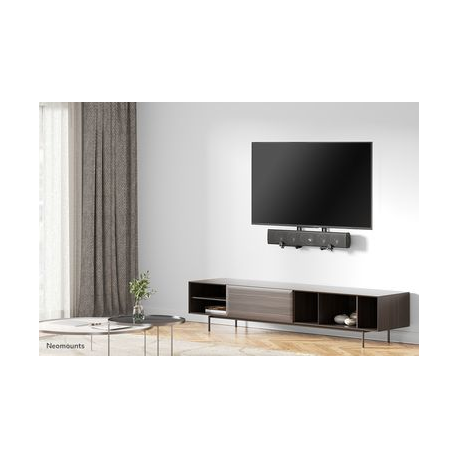 Neomounts by Newstar AWL29-650BL1 - Mounting kit (universal mount) - for sound bar - black - above the screen, below the screen - 8