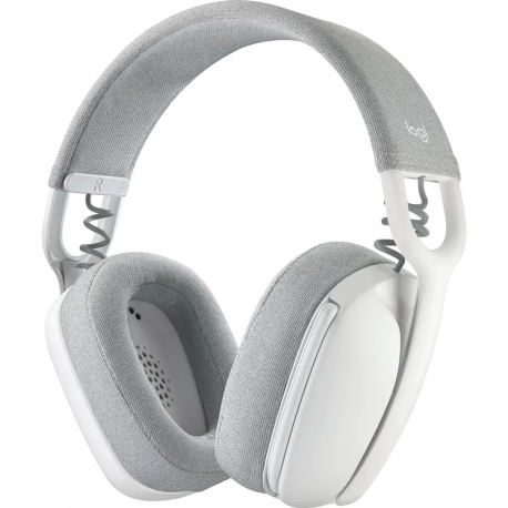 Logitech Zone Vibe 100 - Headset - full size - Bluetooth - wireless - off-white - 6