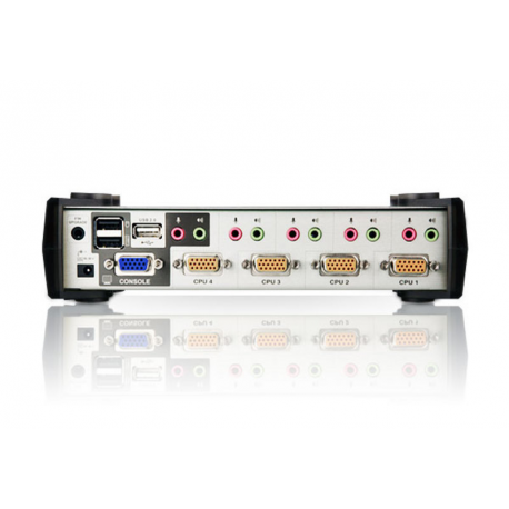 ATEN CS1734B - KVM / audio / USB switch - 4 x KVM / audio / USB - 1 local user - desktop - 1