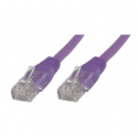 MicroConnect - Network cable - RJ-45 (M) to RJ-45 (M) - 1.5 m - UTP - CAT 6 - stranded - purple