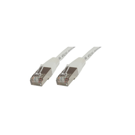 MicroConnect - Network cable - RJ-45 (M) to RJ-45 (M) - 5 m - FTP - CAT 5e - booted - white - 0