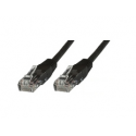 MicroConnect - Network cable - RJ-45 (M) to RJ-45 (M) - 5 m - UTP - CAT 5e - molded, stranded - black (pack of 10)
