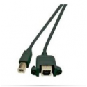 MicroConnect - USB extension cable - USB Type B (F) to USB (M) - USB 2.0 - 1.8 m - thumbscrews