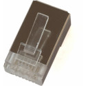 MicroConnect Modular Plug - Network connector - RJ-45 (M) - SFTP - CAT 6 - solid, stranded (pack of 10)
