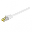 MicroConnect - Network cable - RJ-45 (M) to RJ-45 (M) - 50 cm - SFTP - CAT 7 - white