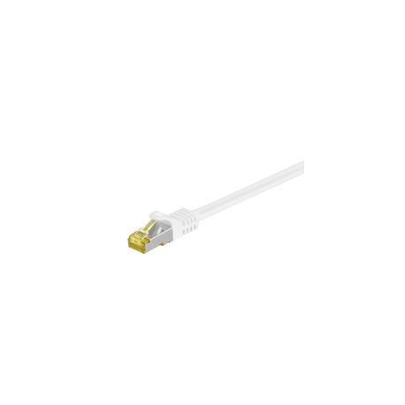 MicroConnect - Network cable - RJ-45 (M) to RJ-45 (M) - 20 m - SFTP, PiMF - CAT 7 - snagless - white - 0