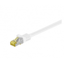 MicroConnect - Network cable - RJ-45 (M) to RJ-45 (M) - 20 m - SFTP, PiMF - CAT 7 - snagless - white