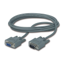 APC - Serial cable - DB-9 (M) to DB-9 (F) - grey - for P/N: SRV1KA-TW, SRV1KI-TW, SRV2KA-TW, SRV2KI-TW, SRV3KA-TW, SRV3KI-TW, SRV6KI-TW
