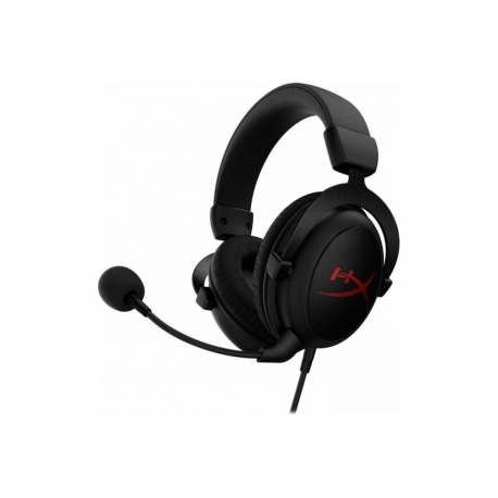 HyperX Cloud Core - Headset - full size - wired - USB, 3.5 mm jack - black - for Victus by HP Laptop 16; Laptop 15, 17; Pavilion Laptop 15; Pavilion Plus Laptop 14 - 0