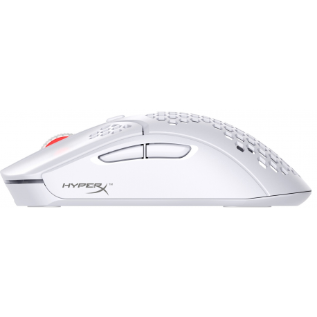 HyperX Pulsefire Haste - Mouse - optical - 6 buttons - wireless - 2.4 GHz - USB wireless receiver - white, pink - for Victus by HP Laptop 16; Laptop 15, 15s, 17; Pavilion Plus Laptop 14 - 6