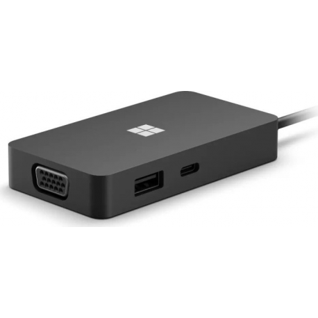 Microsoft USB-C Travel Hub - Docking station - USB-C - VGA, HDMI - GigE - commercial - 0