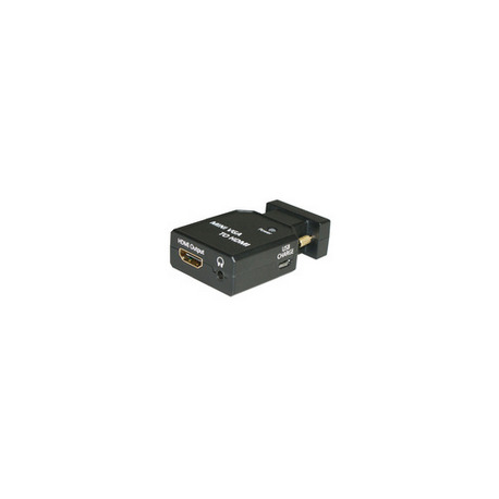 MicroConnect Mini VGA to HDMI Converter - Video converter - VGA - HDMI - 0