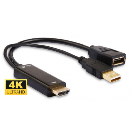 MicroConnect - Video converter - HDMI - DisplayPort - 0