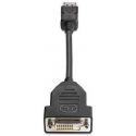 HP DisplayPort to DVI-D Adapter - DisplayPort adapter - single link - DisplayPort (M) to DVI-D (F) - 19 cm - remarketed - for Elite Slice G2; EliteDesk 705 G5, 800 G5; ProOne 400 G5, 440 G5, 600 G5; Workstation Z2