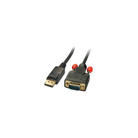 MicroConnect - Video converter - DisplayPort - VGA - black - 0