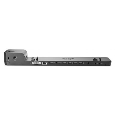 HP UltraSlim Docking Station 2013 - Docking station - VGA, 2 x DP - 65 Watt - for ZBook 14, 14 G2, 14u G4, 14u G5, 14u G6, 15u G2, 15u G3, 15u G4, 15u G5, 15u G6 - 1