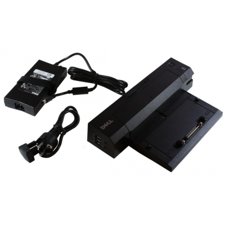 Dell E-Port Advanced - Warranty Replacements Only - port replicator - 130 Watt - 0