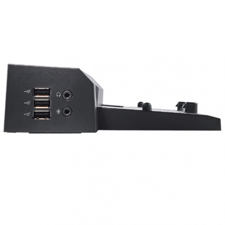 Dell E-Port Advanced - Port replicator - 130 Watt - Europe - for Latitude E5270, E5450, E5470, E5550, E5570, E7240, E7250, E7270, E7440, E7450, E7470 - 4