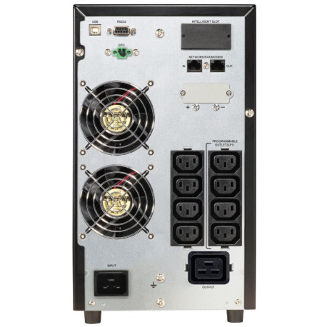 PowerWalker VFI 3000 CG PF1 - UPS - 3000 Watt - 3000 VA - 9 Ah - RS-232, USB - output connectors: 9 - 3