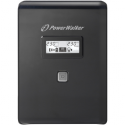 PowerWalker VI 2000 LCD - UPS - AC 220/230/240 V - 1200 Watt - 2000 VA - 9 Ah - USB - output connectors: 4 - black