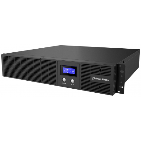 PowerWalker VI 3000 RLE - UPS (rack-mountable) - AC 230 V - 1800 Watt - 3000 VA - 7.2 Ah - RS-232, USB - output connectors: 8 - 0