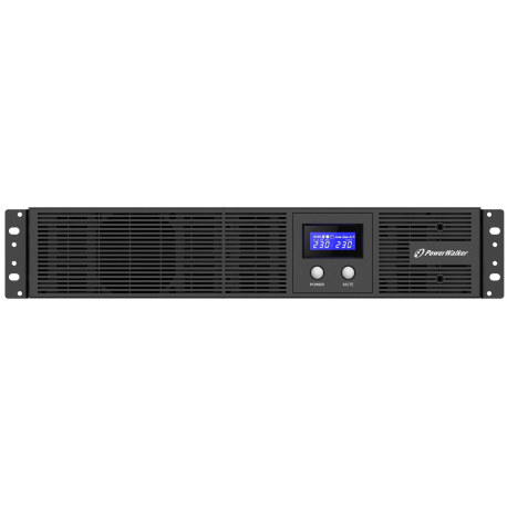 PowerWalker VI 3000 RLE - UPS (rack-mountable) - AC 230 V - 1800 Watt - 3000 VA - 7.2 Ah - RS-232, USB - output connectors: 8 - 1