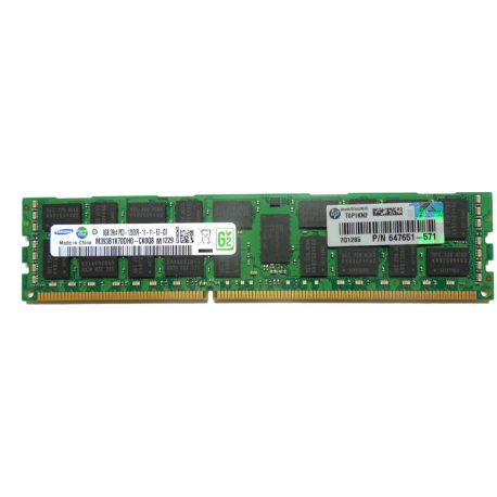 HPE - DDR3 - module - 8 GB - DIMM 240-pin - 1600 MHz  /  PC3-12800 - CL11 - registered - ECC - 0