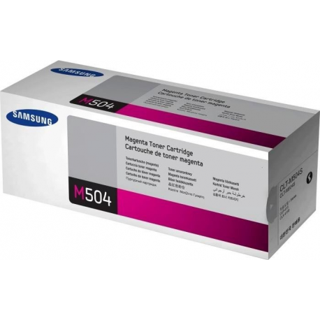 Samsung CLT-M504S - Magenta - original - toner cartridge - for CLP-415N, 415NW; CLX-4195FN, 4195FW, 4195N; Xpress C1810W, C1860FW - 2