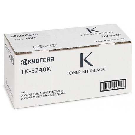 Kyocera TK 5240K - black - original - toner cartridge - 2