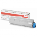 OKI - Cyan - original - toner cartridge - for C824dn, 824n, 834dnw, 834nw