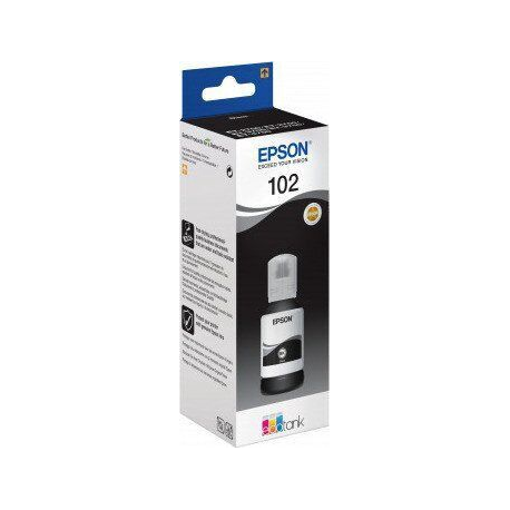 Epson 102 - 127 ml - black - original - ink tank - for EcoTank ET-15000, 2750, 2751, 2756, 2850, 2851, 2856, 3850, 4750, 4850, 4856 - 1