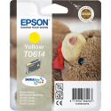 Epson T0614 - 8 ml - yellow - original - blister - ink cartridge - for Stylus D68, D88, DX3800, DX3850, DX4200, DX4250, DX4800, DX4850
