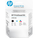 HP - 2-pack - colour (cyan, magenta, yellow), pigmented black - original - printhead replacement kit - for Deskjet GT 58XX; Ink Tank 11X, 31X; Ink Tank Wireless 41X; Smart Tank Wireless 45X