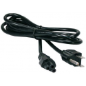 MicroConnect - Power cable - Type B (M) to IEC 60320 C5 - AC 125 V - 15 A - 3 m - black