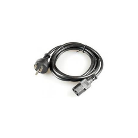 MicroConnect PowerCord - Power cable - IEC 60320 C13 - 5 m - black - Denmark - 0