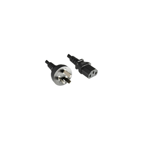 MicroConnect - Power cable - IEC 60320 C13 to 3-pole (M) - 1.8 m - black - China - 0