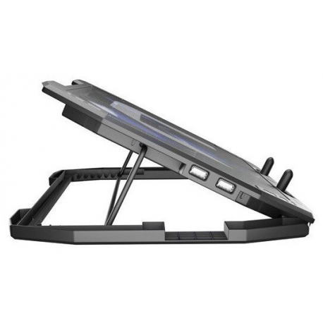 Natec Oriole - Notebook fan - 17.3" - 17.3" - 120 mm - black, blue - 5