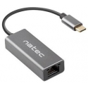 Natec Cricket - Network adapter - USB-C 3.1 Gen 1 - Gigabit Ethernet - black