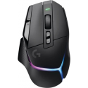 Logitech G G502 X PLUS - Mouse - optical - 8 buttons - wireless - LIGHTSPEED - Logitech LIGHTSPEED receiver - black