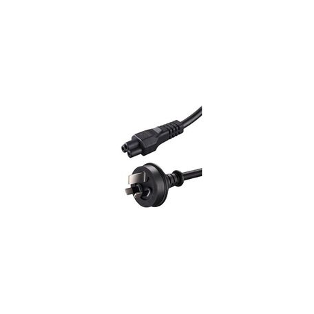 MicroConnect - Power cable - IEC 60320 C5 to SAA AS 3112 (M) - 1.8 m - black - Australia - 0