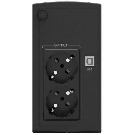 PowerWalker Basic VI 850 SB - UPS - AC 162-290 V - 480 Watt - 850 VA - 6 Ah - USB - output connectors: 2 - 2