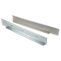 APC - Rack rail kit - grey - 19" - for P/N: AR3103SP, AR3106SP, SMX3000HVTUS, SMX3000LVUS, SRT1000RMXLI, SRT1000RMXLI-NC