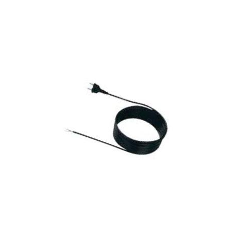 Bachmann - Power cable - CEE 7 / 7 (M) right-angled to bare wire - 250 V - 16 A - 2 m - molded, round - black - 0