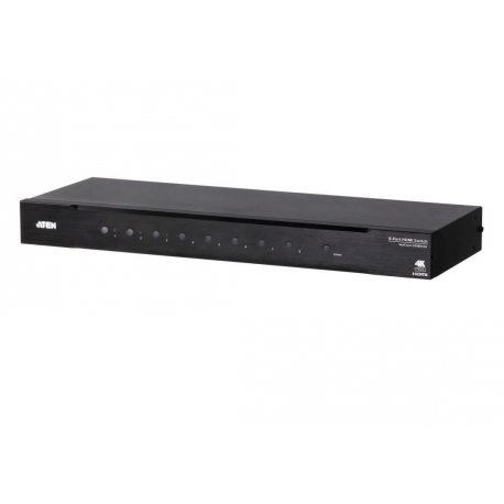 ATEN VanCryst VS0801HB 8-Port True 4K HDMI Switch - Video/audio switch - 8 x HDMI - rack-mountable - 0