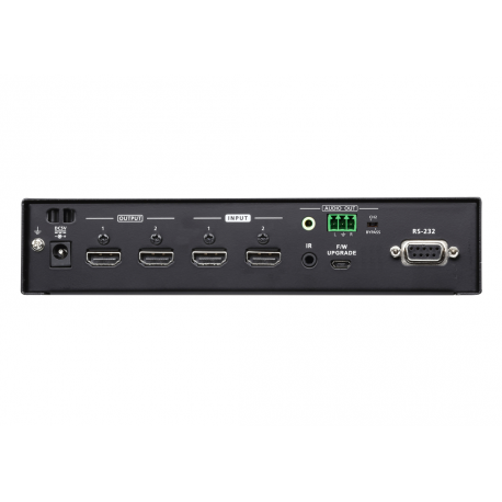 ATEN VM0202HB - Video / audio switch - desktop, rack-mountable - 1