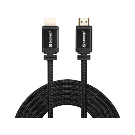Sandberg - HDMI cable - HDMI male to HDMI male - 3 m - 1