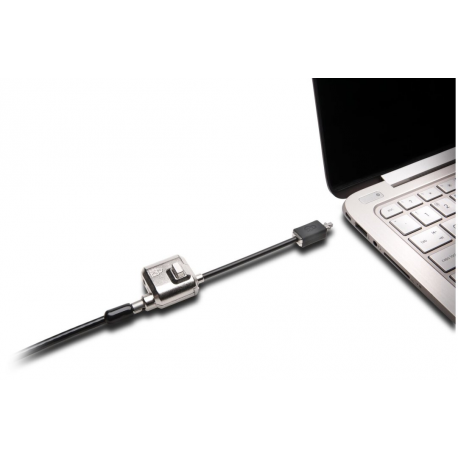 Kensington MiniSaver Mobile Lock - Notebook locking cable - black - 1.8 m - 12