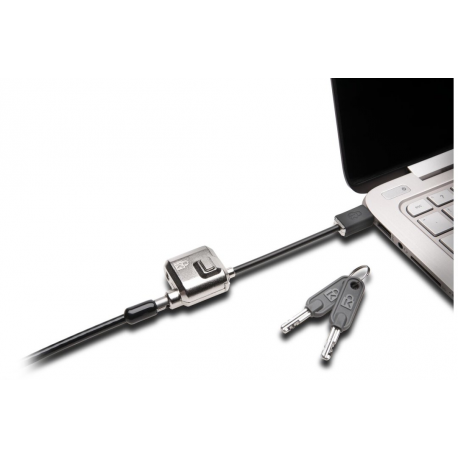 Kensington MiniSaver Mobile Lock - Notebook locking cable - black - 1.8 m - 13